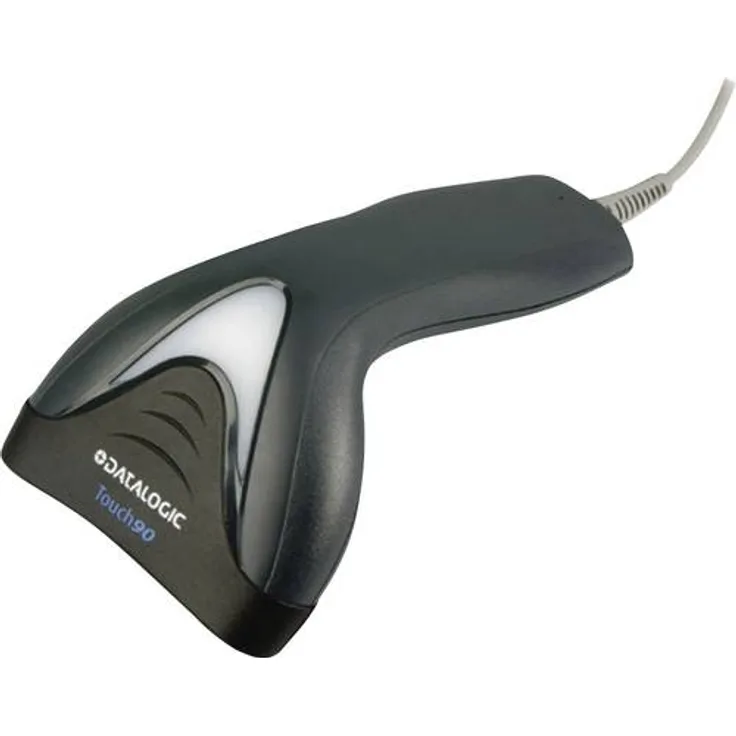 Datalogic Touch 90 Light 1D, Kit (USB), dunkelgrau Touchreader, Retail, 1D, Linear-Imager, Lesebreite: 90mm, 0,153kg, inkl.: Kabel (USB), Standfuß, dunkelgrau (TD1120-BK-90K1)
