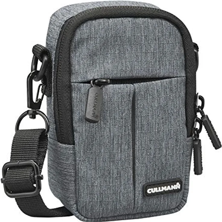 Cullmann Malaga Kompakt ''400'' Kameratasche für Kompaktkamera, 7 x 12 x 5 cm Grau