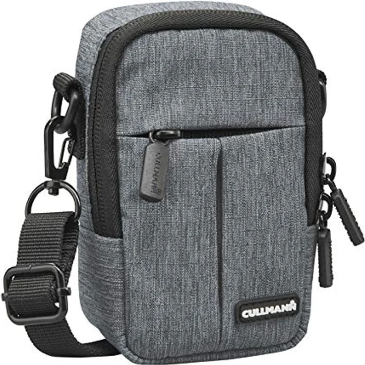 Cullmann Malaga Kompakt ''400'' Kameratasche für Kompaktkamera, 7 x 12 x 5 cm Grau