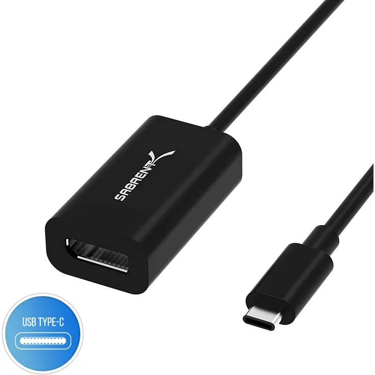 Sabrent USB 3.1 Type-C to DisplayPort Adapter (DA-DPUC)