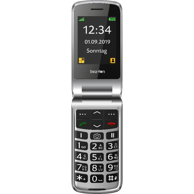 Beafon SL595 schwarz/silber – Bild 1