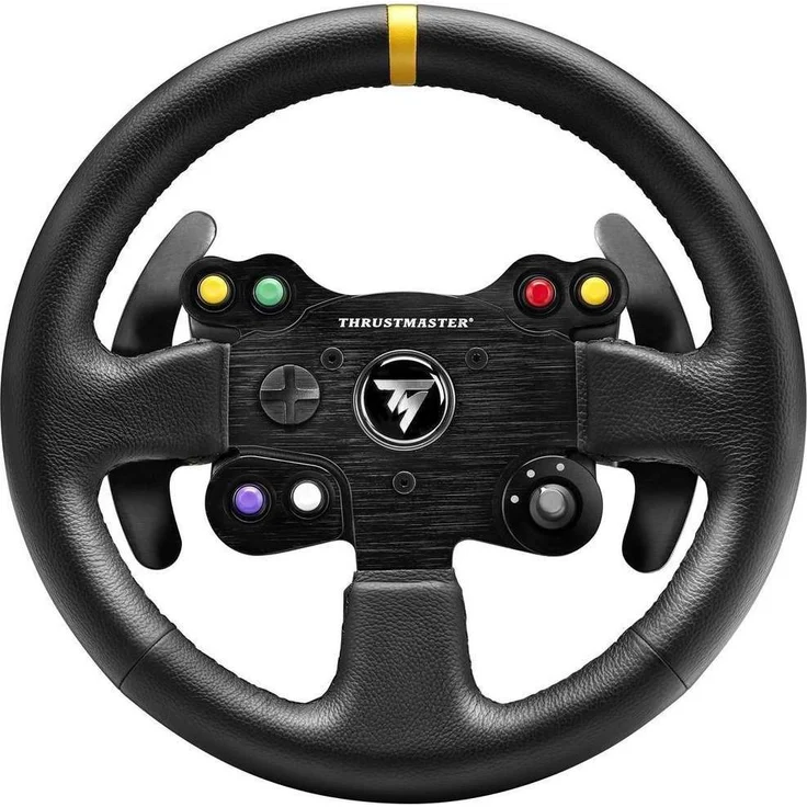 Thrustmaster Leather 28 GT Wheel Add-On Schwarz (4060057) (PC, PS3, PS4, Xbox One, Xbox Series) – Bild 1