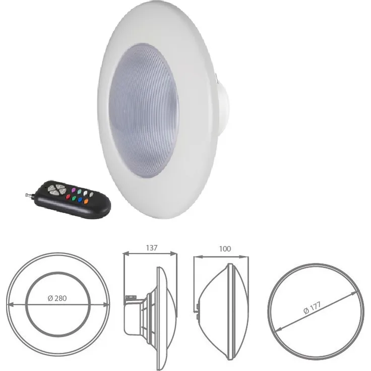 AquaSphere Projector PAR 56 LED Poolstrahler 12V RGB