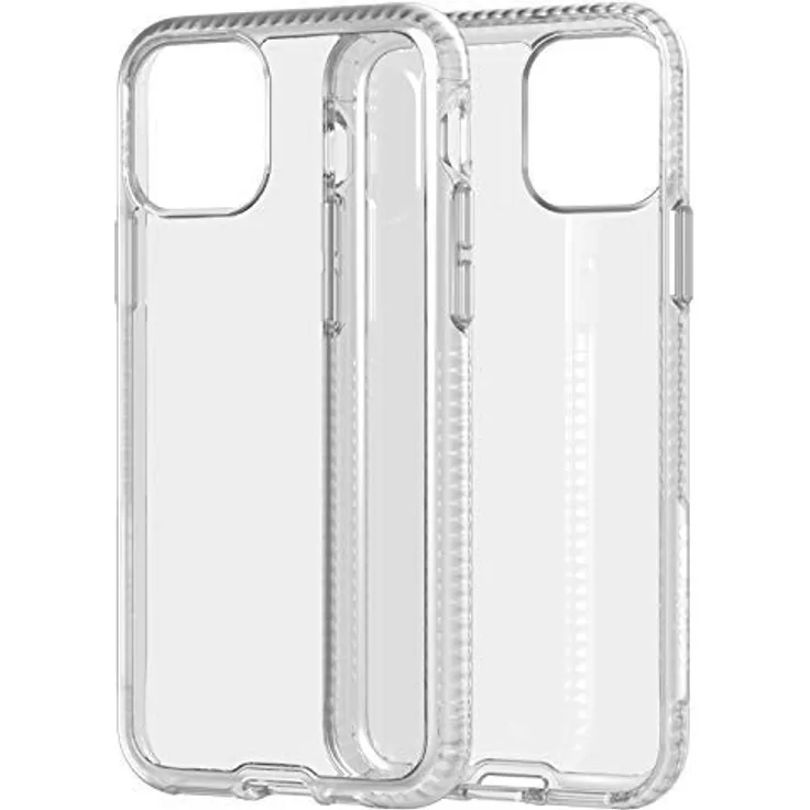 Tech21 Pure Clear Schutzhülle für iPhone 11 Pro - Schützende Dünne Schale Beständig Handyhülle - Transparent