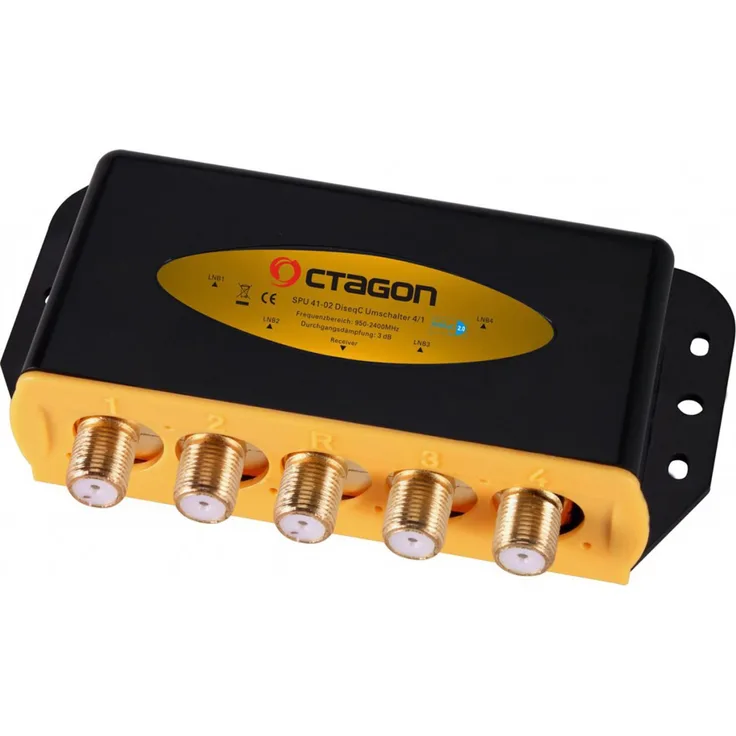 Octagon SPU 41-02 4-1 HQ DiseqC Schalter