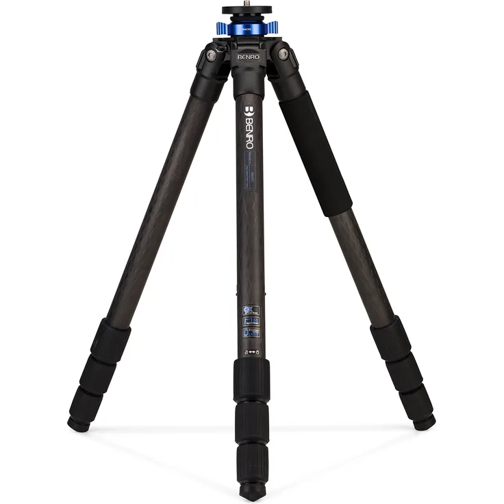Benro tma48cxl Mach3 9 x CF Series 4 Extra Lang Tripod, 4 Abschnitt, Twist Lock (schwarz)