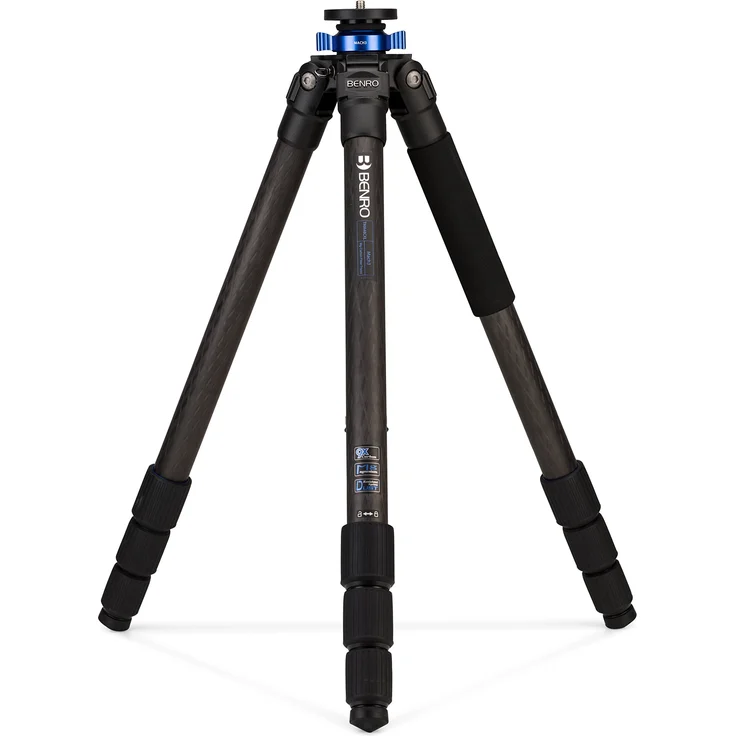 Benro tma48cxl Mach3 9 x CF Series 4 Extra Lang Tripod, 4 Abschnitt, Twist Lock (schwarz) – Bild 1