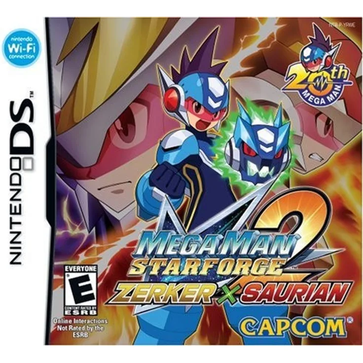 Mega Man - Star Force 2: Zerker x Saurian (DS)