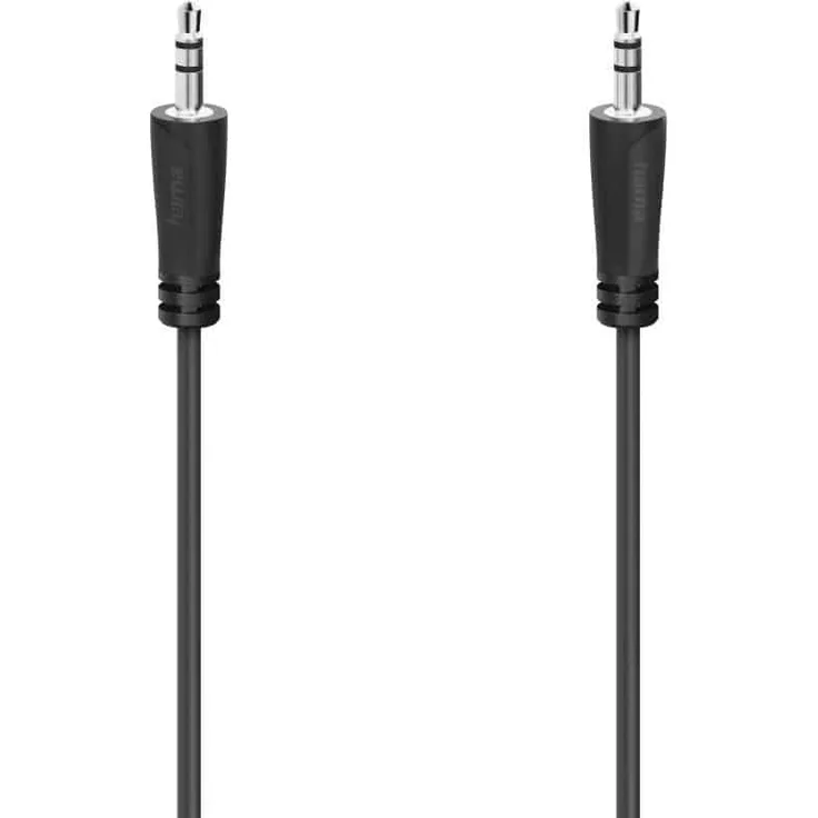 Hama 00205262, 3.5mm, Männlich, 3.5mm, Männlich, 1,5 m, Schwarz