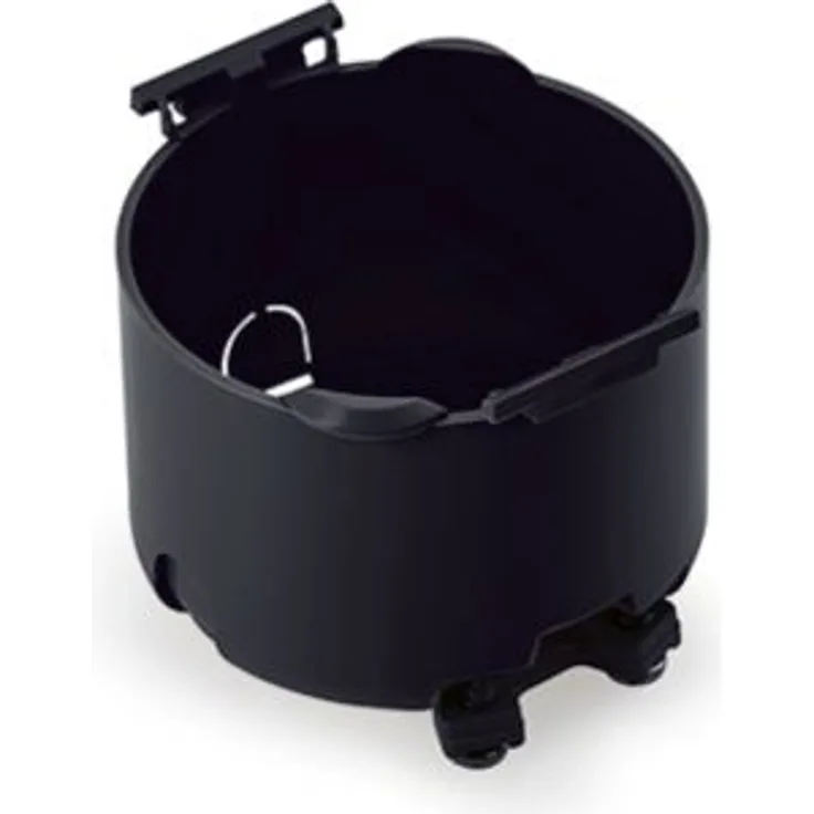 Einbaudose 1, Steckdose, schwarz