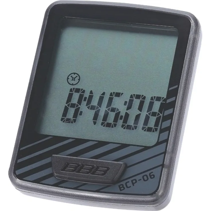 BBB Fahrrad Computer 10 Funktionen BCP-06 DashBoard, schwarz/grau