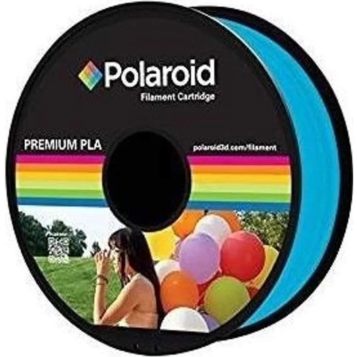 Polaroid 3D 1Kg Universell Premium PLA Filament Material Hellblau