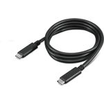 Lenovo USB-C Kabel, 1 m, Ladekabel, schwarz