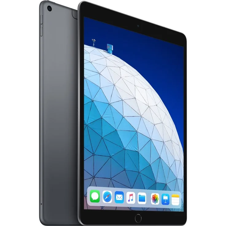 Apple iPad Air (2019) WiFi + Cellular Quad-HD-Auflösung 10,5 Zoll, LTE-Tablet, Hexa-Core, 3 GB RAM, 256 GB Speicher, iOS (Update auf iPadOS), Spacegrau (MV0N2FD/A) – Bild 1