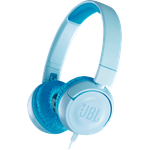 JBL JR300 Kinder-Kopfhörer - Kabelgebundene On-Ear Kopfhörer mit Lautstärkebegrenzung - Speziell entwickelt für Kinder Blau