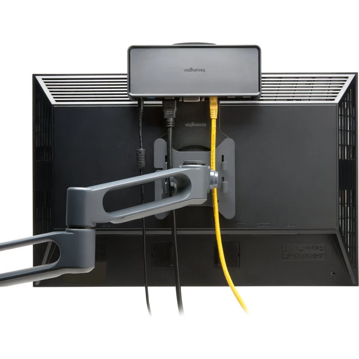 Kensington SD3600 Universal USB 3.0 Dual-Dockingstation montierbar für Win-Vista-XP-Mac, ideal fürs Home Office, schwarz, K33991WW – Bild 6