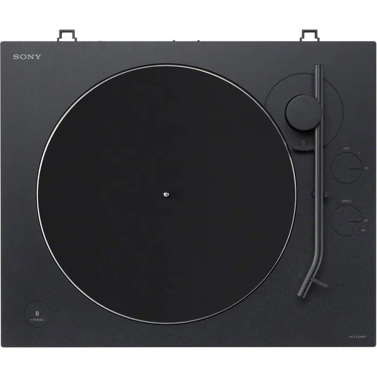 Sony PS-LX310BT Bluetooth Plattenspieler (Phono Vorverstärker, Auto-Play Funktion, Aluminium Plattenteller) Schwarz – Bild 7