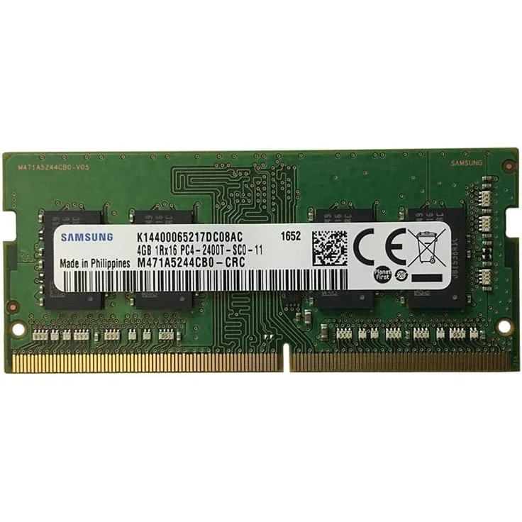 Samsung 4GB DDDR4-2400 4GB DDR4 2400MHz Speichermodul - Module (4 GB, 1 x 4 GB, DDR4, 2400 MHz, 260-Pin SO-DIMM)