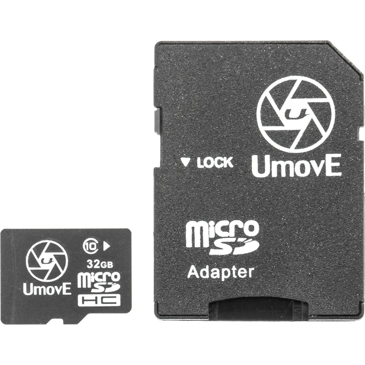 Ultrasport Umove Zubehör MicroSDHC 32 GB Class 10 Speicherkarte mit Adapter, , One size, 331400000145
