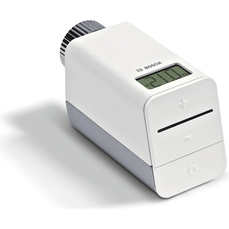 Bosch Smart Home Heizkörper Thermostat mit App Steuerung, kompatibel mit Apple HomeKit, Amazon Alexa und Google Assistant - Variante Deutschland, weiß (8750000002) – Bild 4