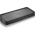 Kensington (SD3650) USB 3.0 Universal Dockingstation, Mit DisplayPort++ & HDMI Anschluss, 6 USB-Anschlüsse (2 USB 2.0 & 4 USB 3.0), Kompatibel mit Windows & macOS, K33997WW, Schwarz