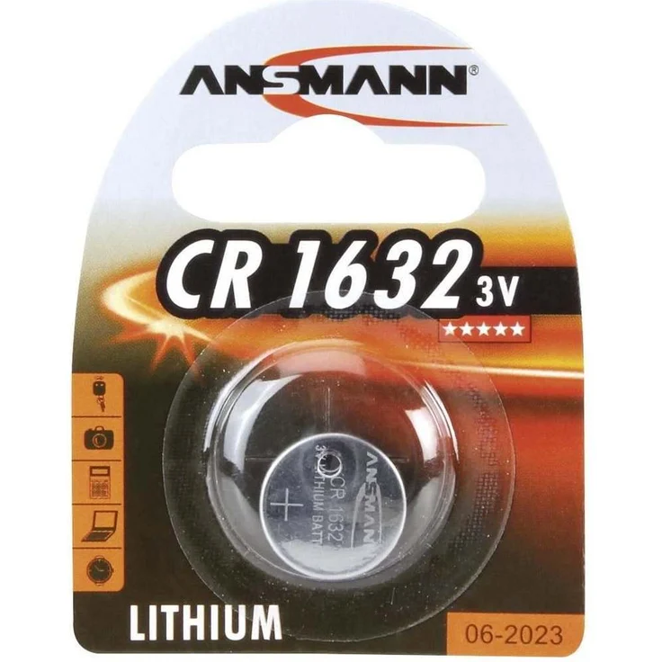 ANSMANN 1516-0004 Knofpzelle Batterie Lithium CR 1632 - 3V – Bild 1