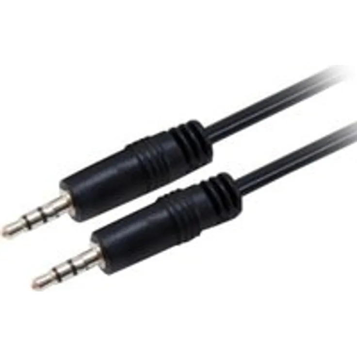 Equip Audiokabel 3,5mm Jack Male-Male 2.50m Polybeutel