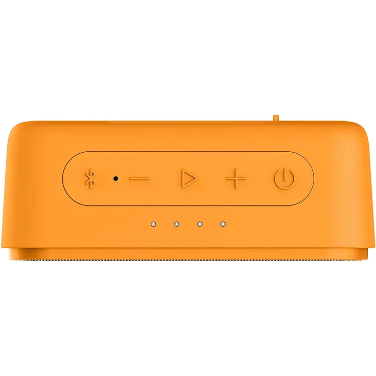 Grundig GBT JAM Black Orange (12180008028) Mini Bluetooth-Lautsprecher mit Mikrofon, spritzwassergeschützt, orange – Bild 3
