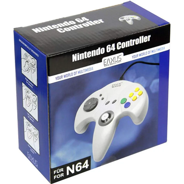Eaxus N64 Controller grau N64