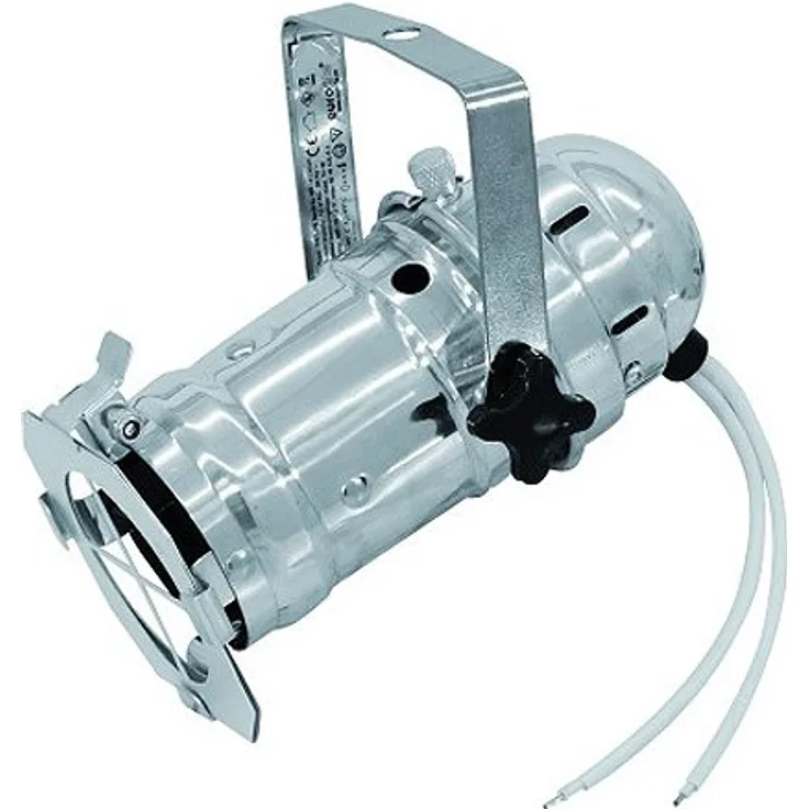 Eurolite PAR-16 Spot MR-16 silber | Par-16-Gehäuse mit GX 5,3 Sockel für 12-Volt-MR-16-Leuchtmittel