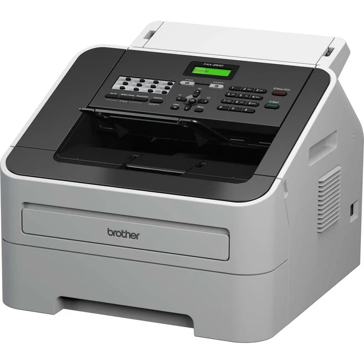 Brother FAX-2940 Laser-Faxgerät, grau-schwarz – Bild 2