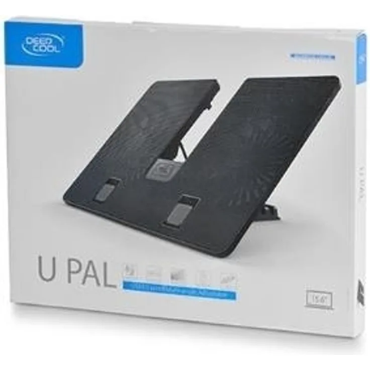 DeepCool U PAL 15.6'' Schwarz Laptop-Kühlpad (XDC-UPAL)
