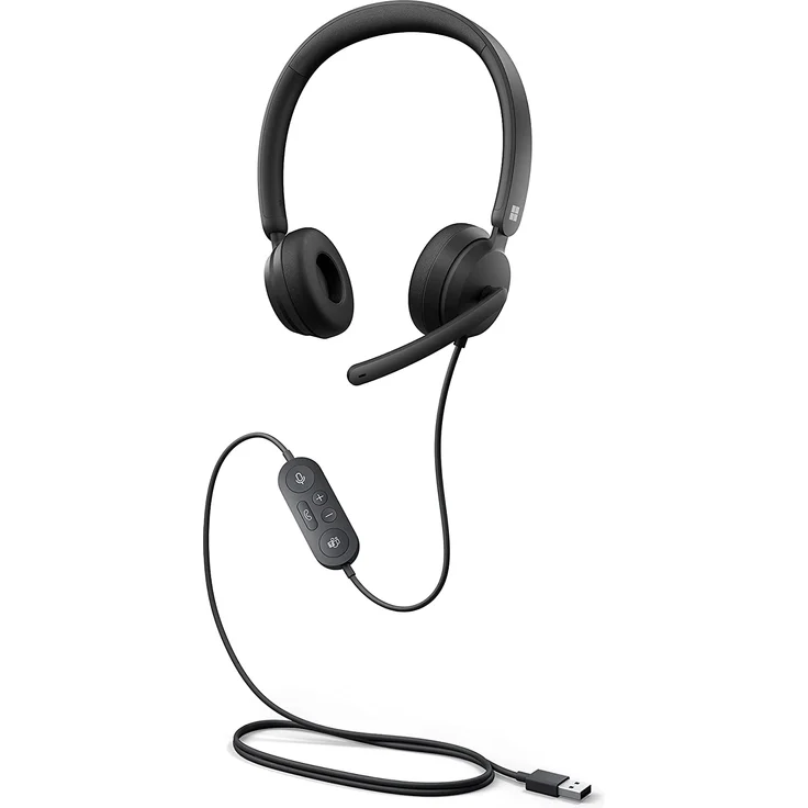 Microsoft Modern USB Headset Schwarz – Bild 2
