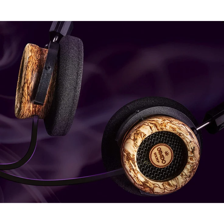 Grado The Hemp Limited Edition, Kabelgebundener On-Ear-Kopfhörer, braun, schwarz – Bild 5