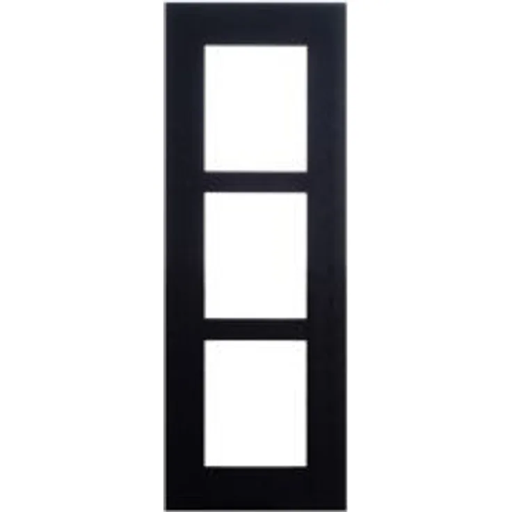 2N IP Verso Flush Frame 3M blk