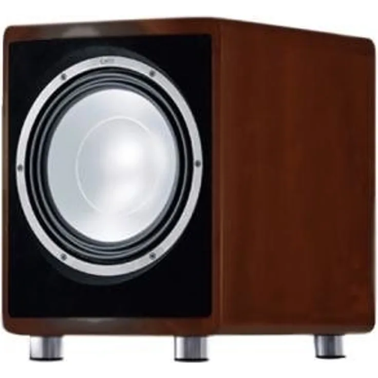 Canton SUB 650 aktiver Subwoofer (200-350 Watt) wenge-braun (1 Stück) Subwoofer - 200 Watt - wenge