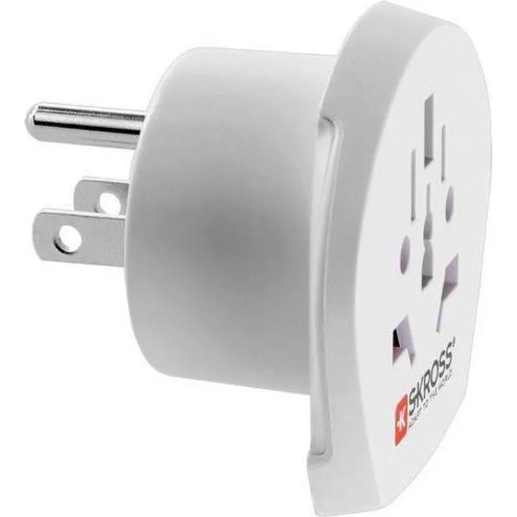 SKROSS Country Adapter World to USA: Reiseadapter für Reisen in Länder, die den amerikanischen Standard verwenden