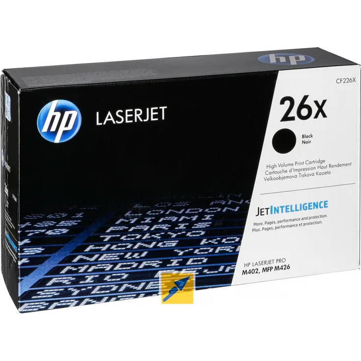 HP Toner CF 226 X schwarz No. 26 X