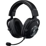 Logitech G PRO (2. Generation) Gaming-Headset (komfortabel und strapazierfähig mit PRO-G 50-mm-Lautsprechern, Aluminium, Stahl und Memory Foam, für PC, PS4, Switch, Xbox One, VR) schwarz