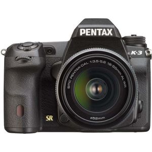 Bild für Pentax K-3 schwarz Kit DA L 18-55 mm WR