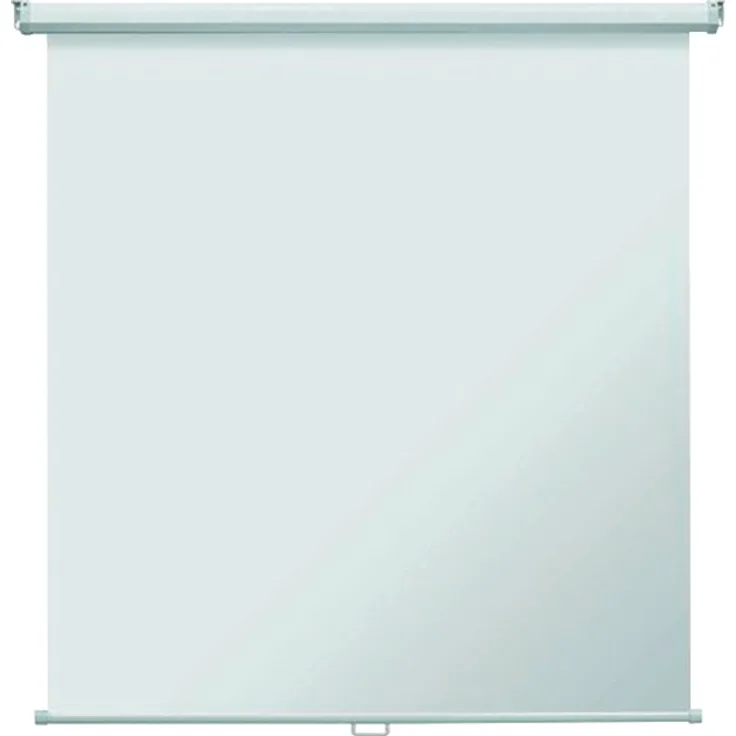 Projektionsleinwand B1800xH1800mm mattweiß Wand-oder Deckenmont.m.Rollo-Technik