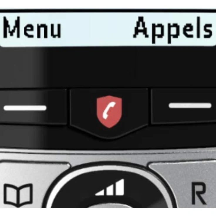 Alcatel F890 Voice Duo DECT-Telefon Anrufer-Identifikation, schwarz, Silber – Bild 3