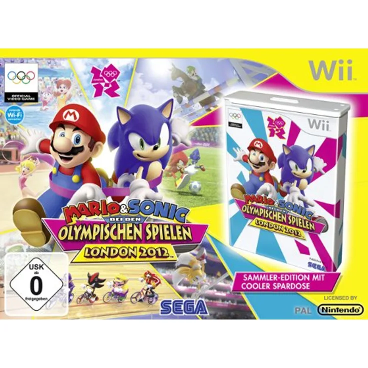 Mario & Sonic bei den Olympischen Spielen - London 2012 (Special Edition) (Wii)