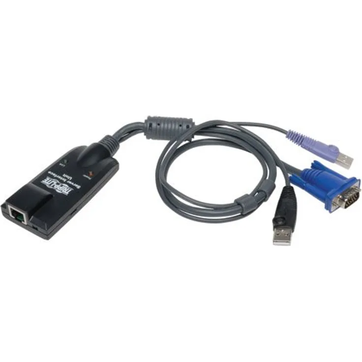 Tripp Lite DVI USB Server Interface Unit with Virtual Media & CAC Support for B064 KVM Switches (B055-001-UDV)