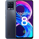 realme 8 Pro Smartphone 16,26cm (6,4 Zoll) AMOLED-Display, 128GB interner Speicher, 8GB RAM, Dual-SIM, Android, Infinite Black