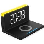 TERRATEC ChargeAir clock! Ladestation kabellos Smartphone Wecker