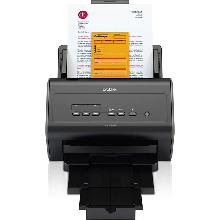 Brother ADS-2400N (Dokumentenscanner mit LAN) schwarz – Bild 3