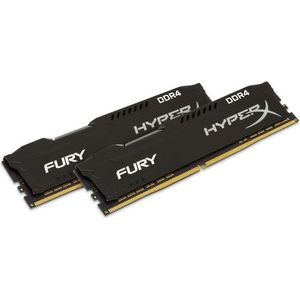 Bild für HyperX HX426C16FB2K2-16 Fury Schwarz Arbeitsspeicher, DDR4 16GB (Kit 2x8GB)