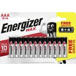 Energizer Max Long Lasting Alkaline Power AAA