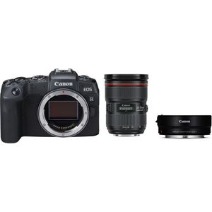 Bild für Canon EOS RP Kit schwarz inkl. Adapter EF-EOS R + EF 24-70mm f2.8 L II USM